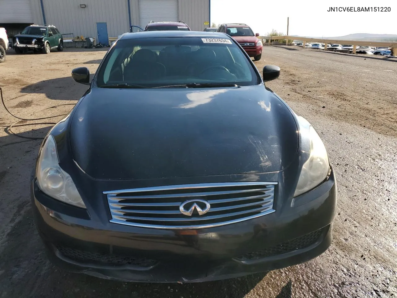 2010 Infiniti G37 VIN: JN1CV6EL8AM151220 Lot: 73237634