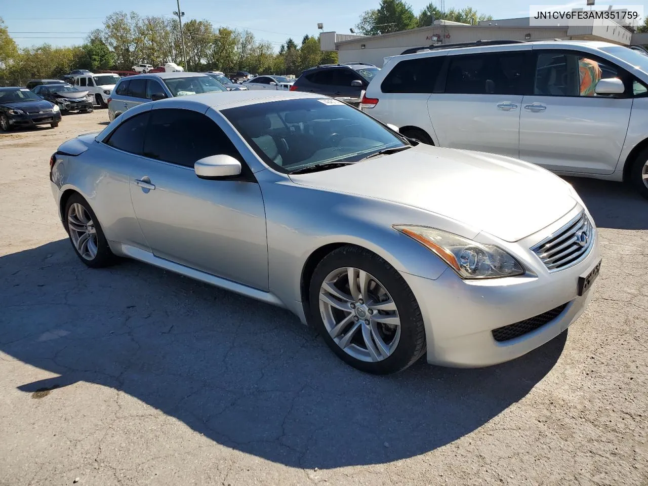 2010 Infiniti G37 Base VIN: JN1CV6FE3AM351759 Lot: 74345174