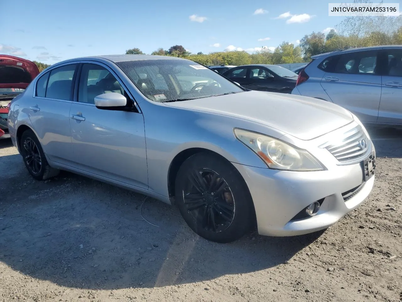 2010 Infiniti G37 VIN: JN1CV6AR7AM253196 Lot: 75656304