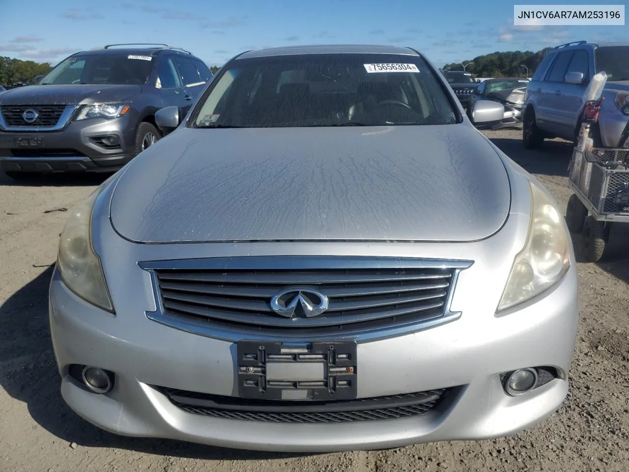 2010 Infiniti G37 VIN: JN1CV6AR7AM253196 Lot: 75656304