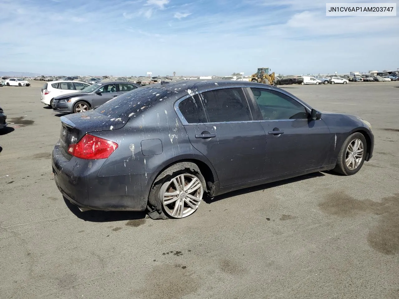 2010 Infiniti G37 Base VIN: JN1CV6AP1AM203747 Lot: 75767054