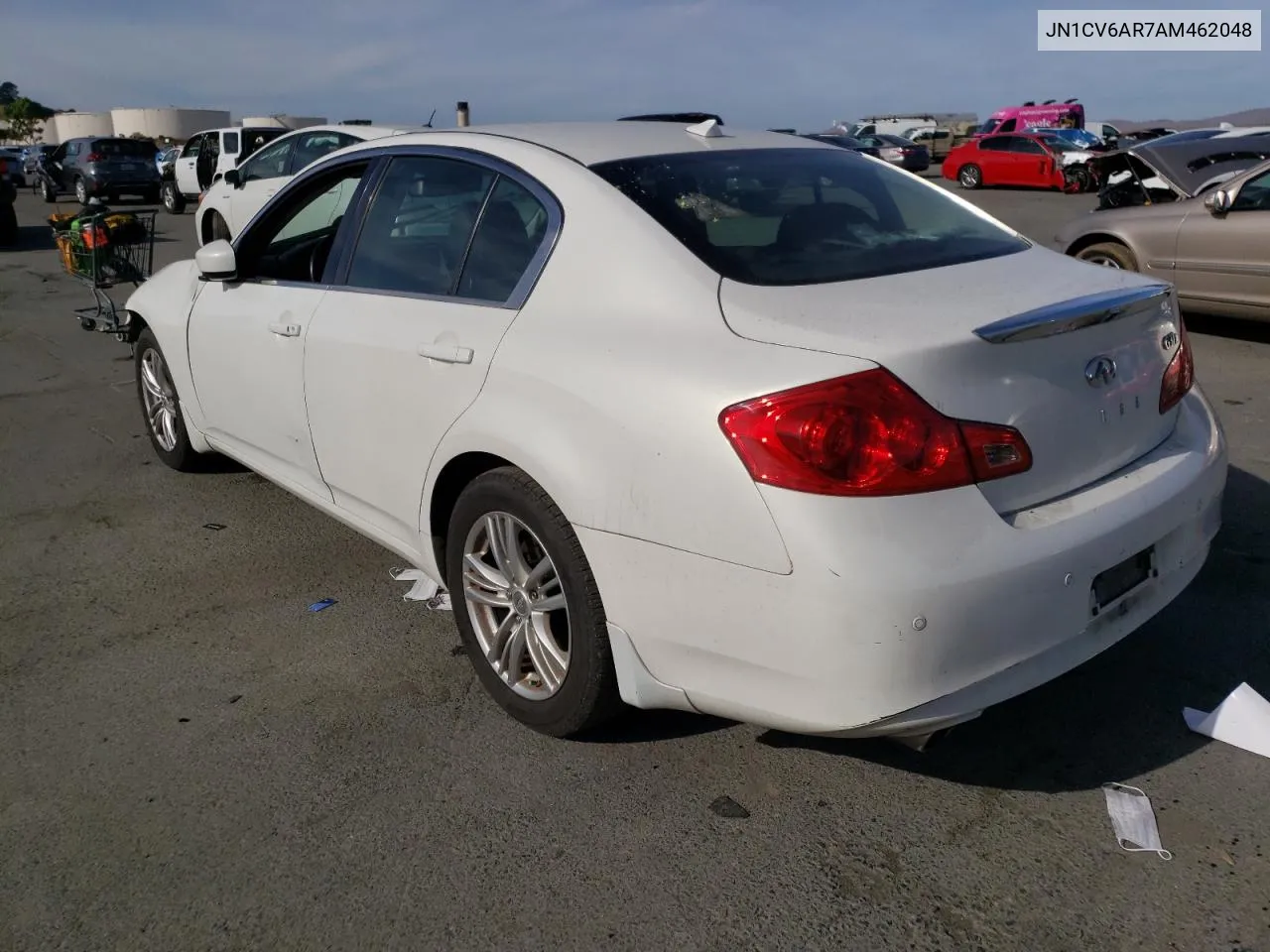 2010 Infiniti G37 VIN: JN1CV6AR7AM462048 Lot: 77706093