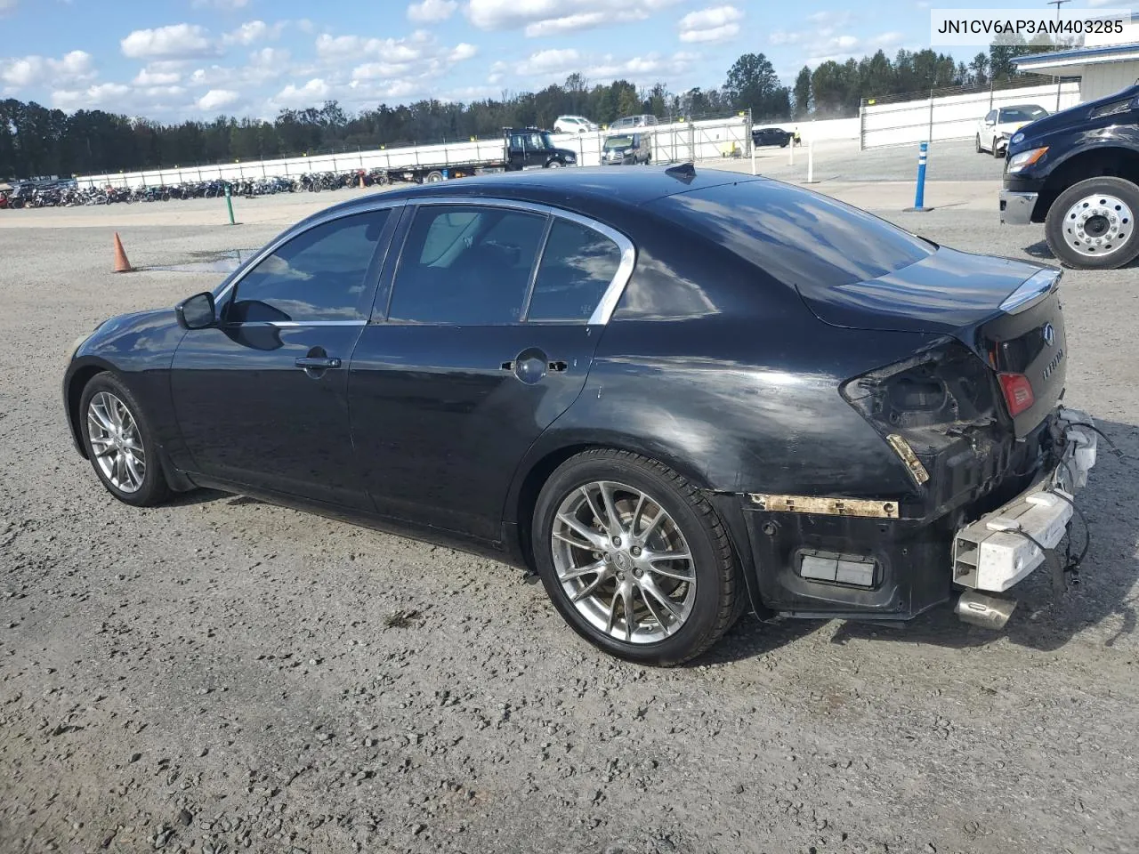 2010 Infiniti G37 Base VIN: JN1CV6AP3AM403285 Lot: 78165524