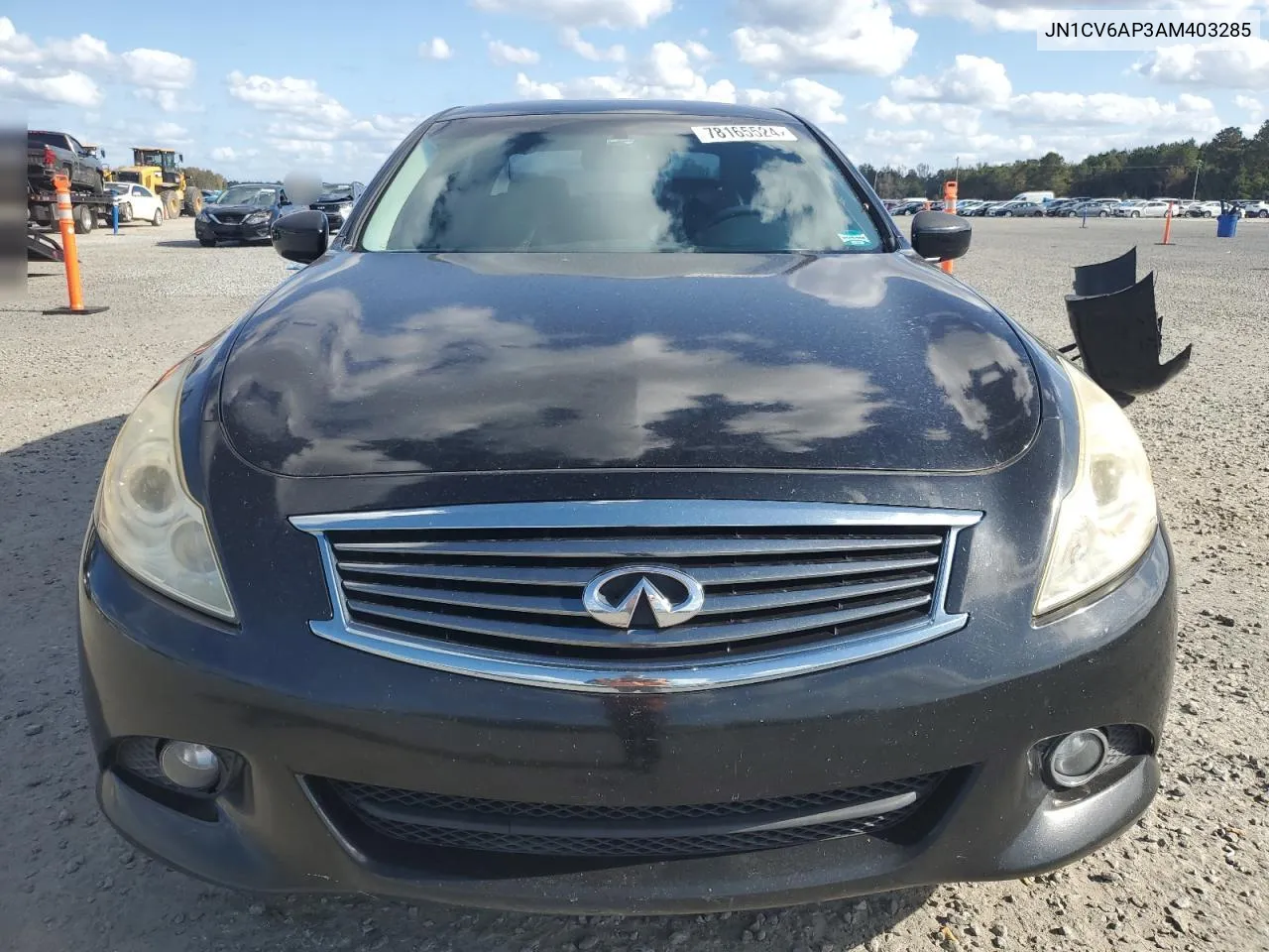 2010 Infiniti G37 Base VIN: JN1CV6AP3AM403285 Lot: 78165524