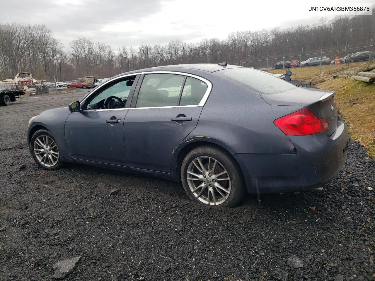 2011 Infiniti G37 VIN: JN1CV6AR3BM356875 Lot: 44183524