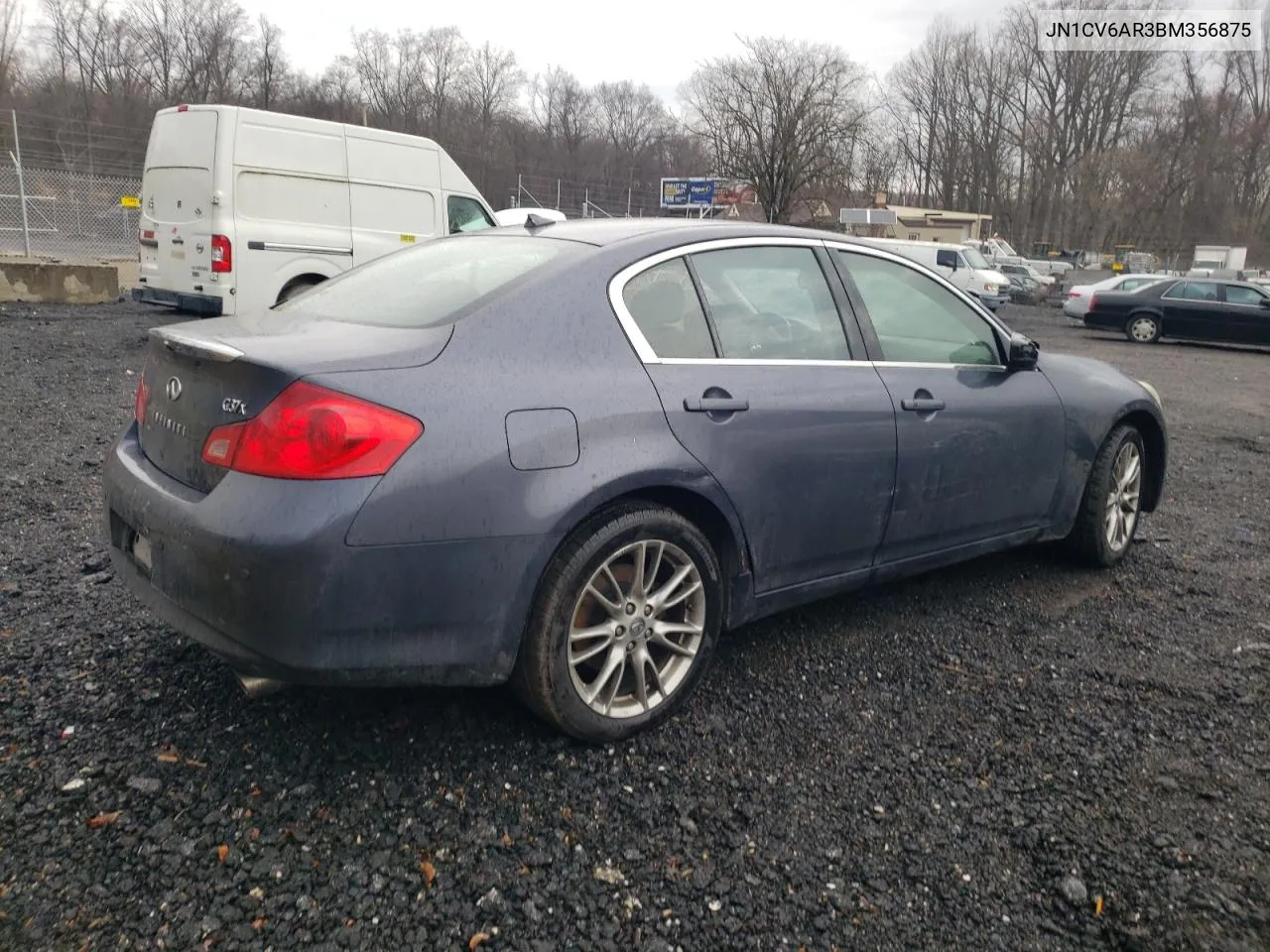 2011 Infiniti G37 VIN: JN1CV6AR3BM356875 Lot: 44183524