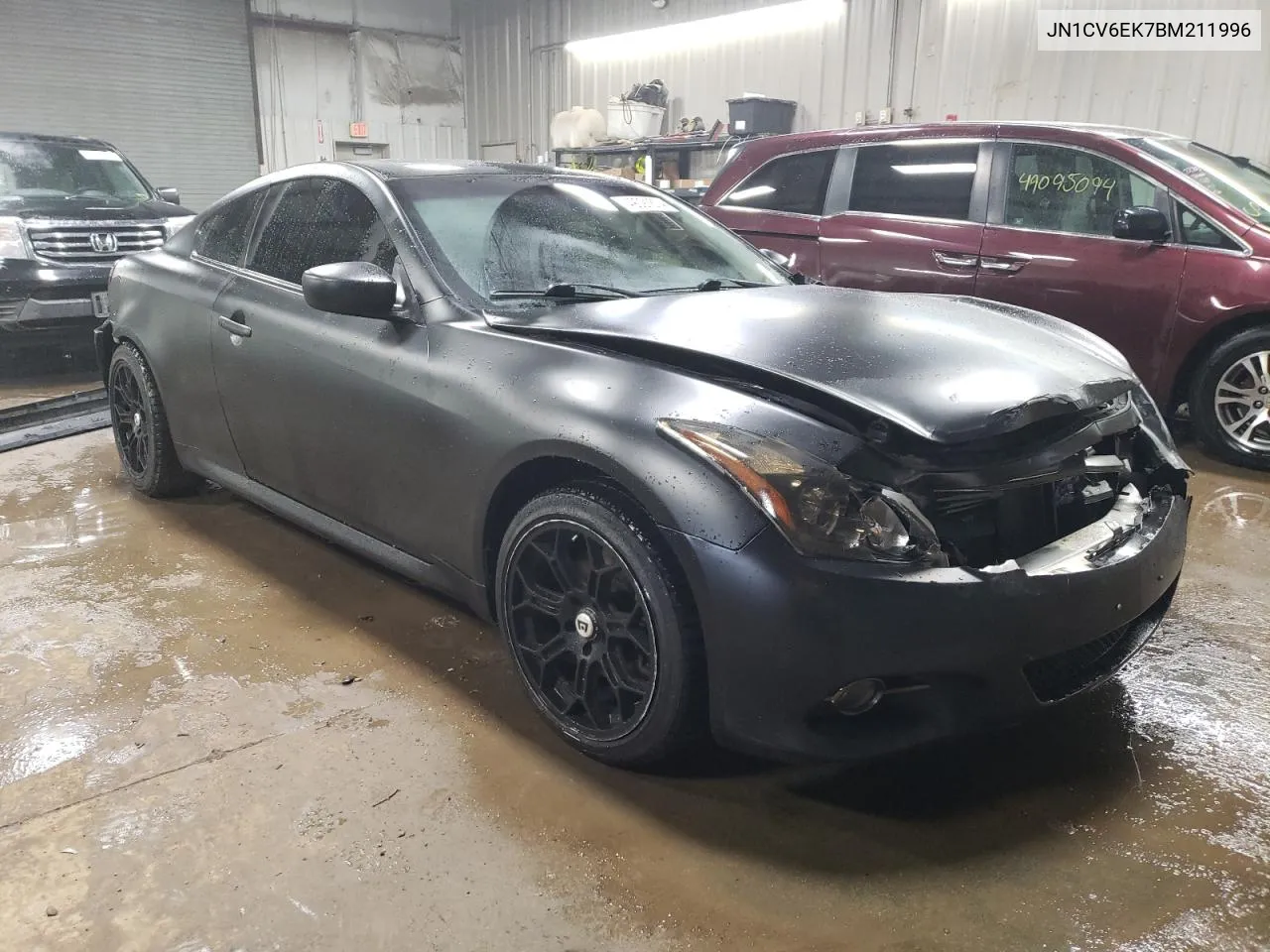 2011 Infiniti G37 Base VIN: JN1CV6EK7BM211996 Lot: 49091674