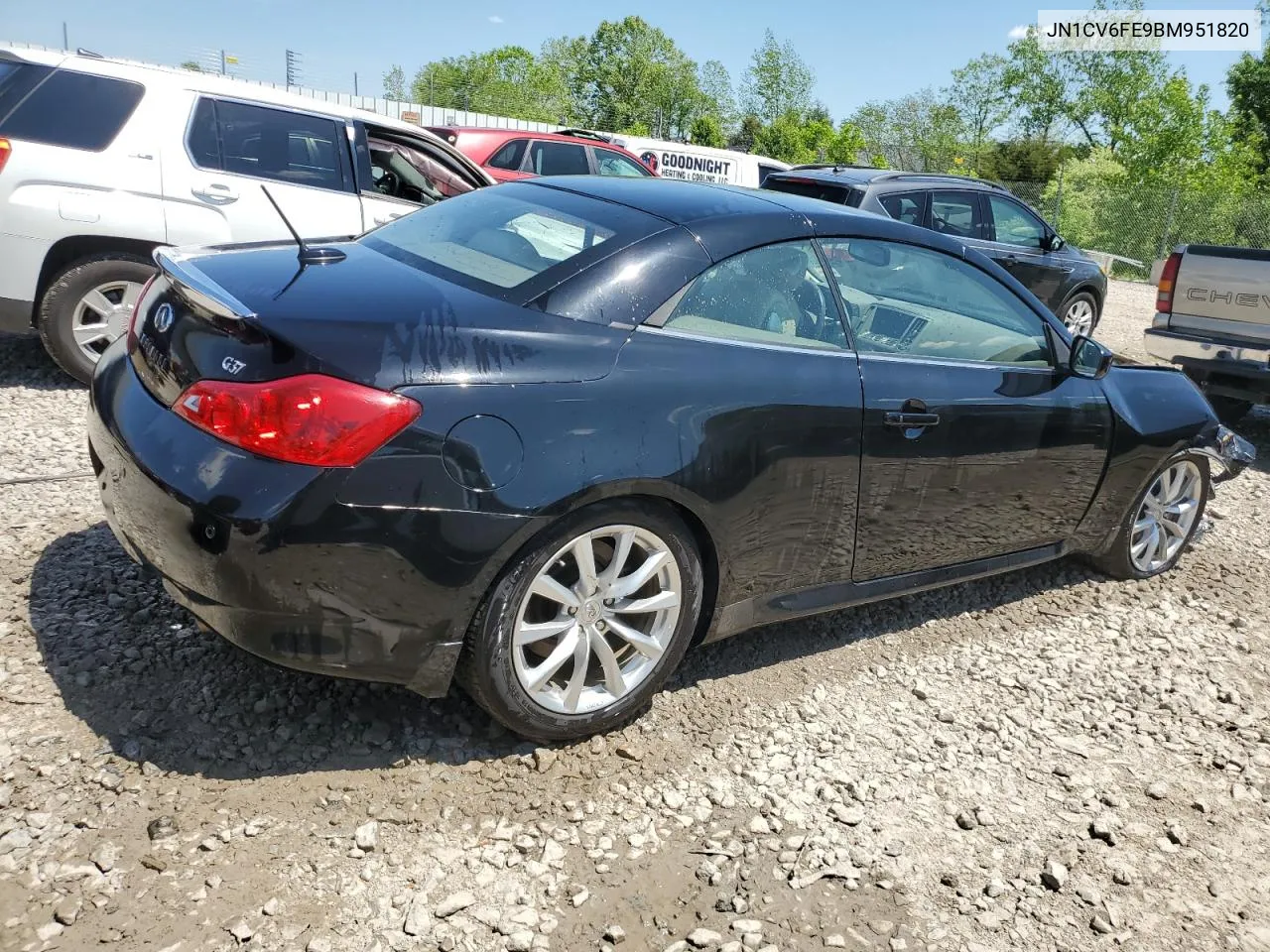 JN1CV6FE9BM951820 2011 Infiniti G37 Base