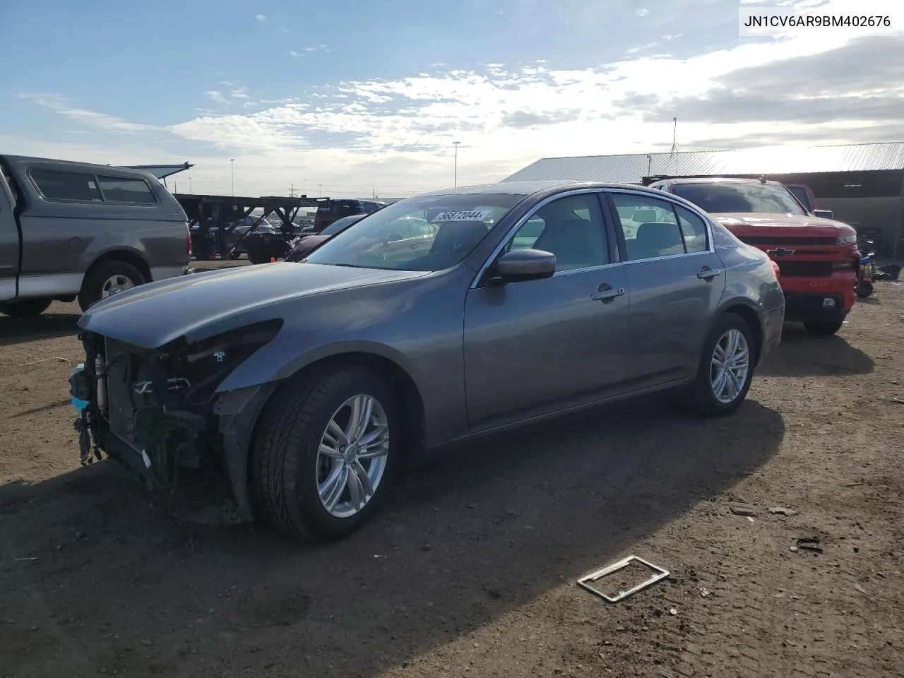 2011 Infiniti G37 VIN: JN1CV6AR9BM402676 Lot: 56872044