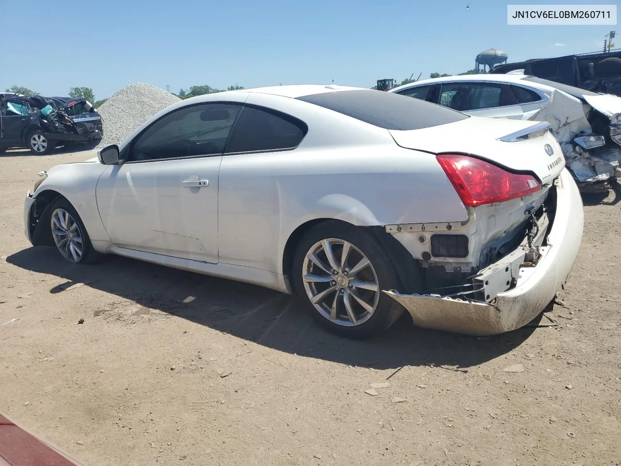 2011 Infiniti G37 VIN: JN1CV6EL0BM260711 Lot: 58296714