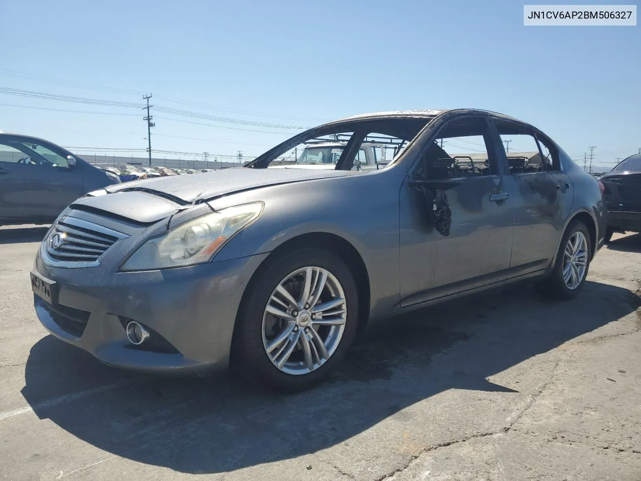 2011 Infiniti G37 Base VIN: JN1CV6AP2BM506327 Lot: 60754694