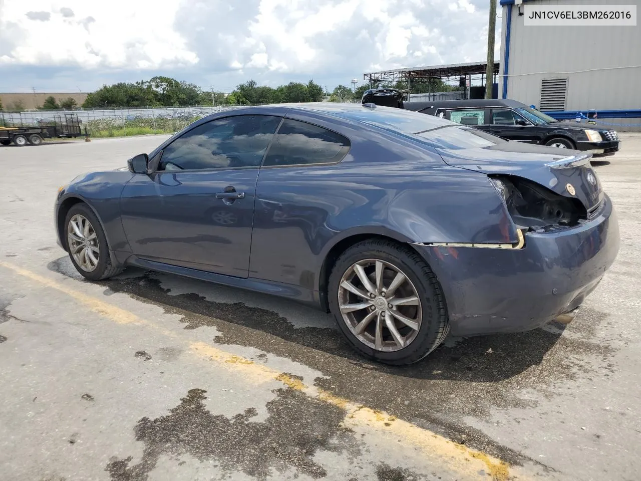 2011 Infiniti G37 VIN: JN1CV6EL3BM262016 Lot: 62236814