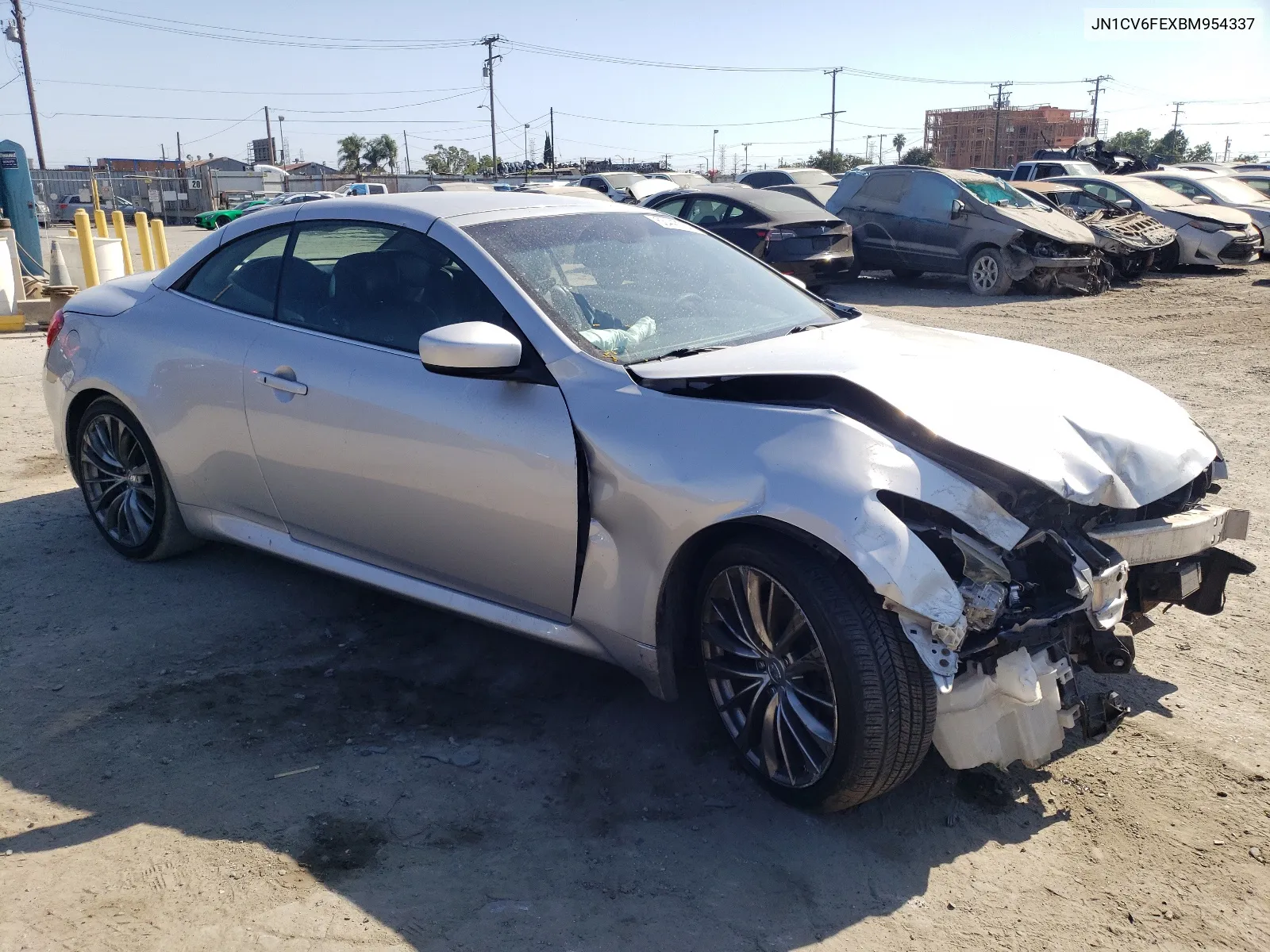 2011 Infiniti G37 Base VIN: JN1CV6FEXBM954337 Lot: 63440954