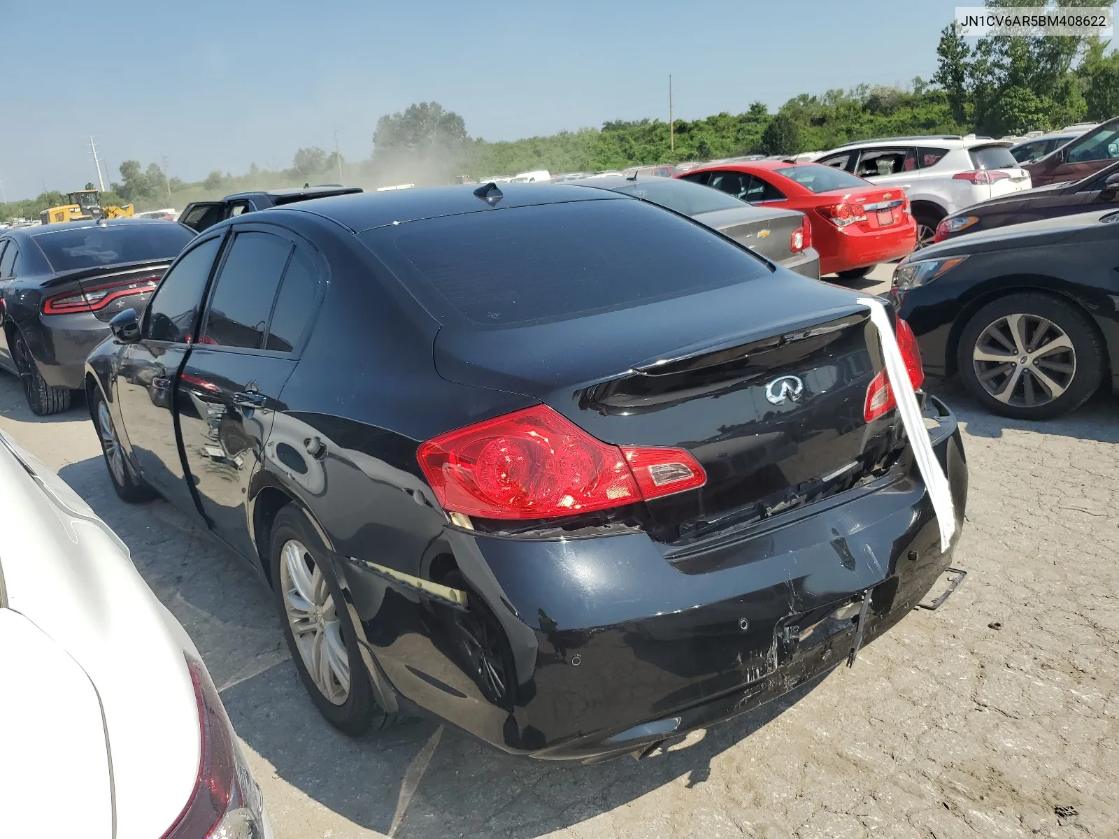 2011 Infiniti G37 VIN: JN1CV6AR5BM408622 Lot: 63616484