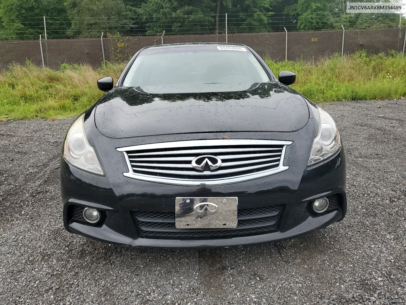 2011 Infiniti G37 VIN: JN1CV6ARXBM354489 Lot: 64493004