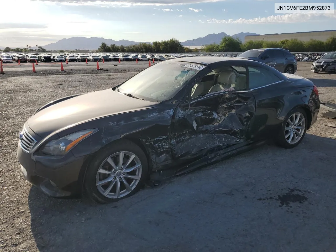 JN1CV6FE2BM952873 2011 Infiniti G37 Base