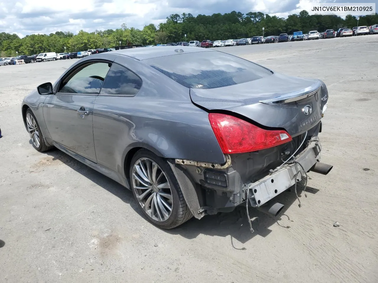 2011 Infiniti G37 Base VIN: JN1CV6EK1BM210925 Lot: 69478994