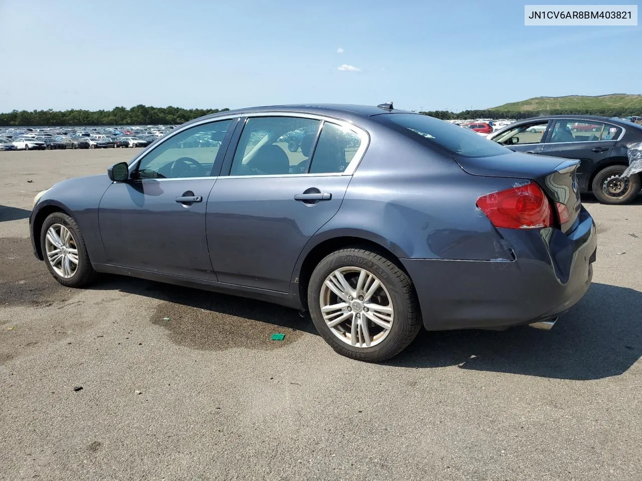 2011 Infiniti G37 VIN: JN1CV6AR8BM403821 Lot: 69639704