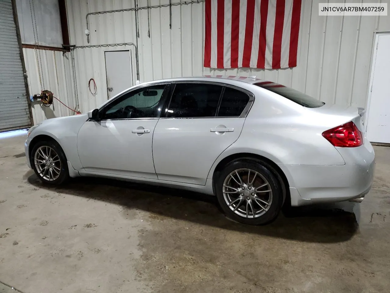 2011 Infiniti G37 VIN: JN1CV6AR7BM407259 Lot: 70300314