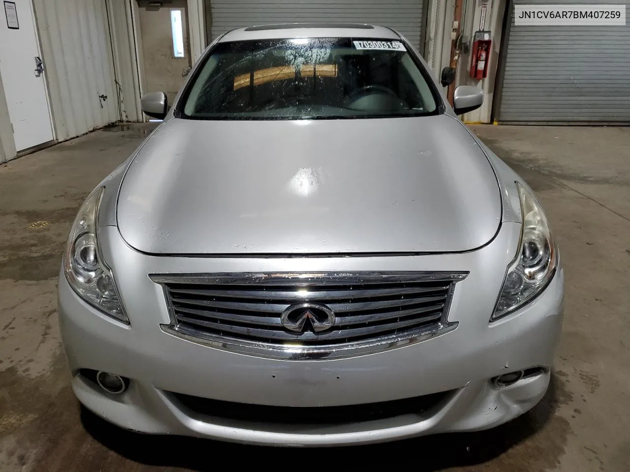 2011 Infiniti G37 VIN: JN1CV6AR7BM407259 Lot: 70300314