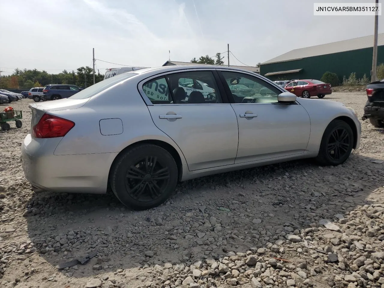 2011 Infiniti G37 VIN: JN1CV6AR5BM351127 Lot: 70929194