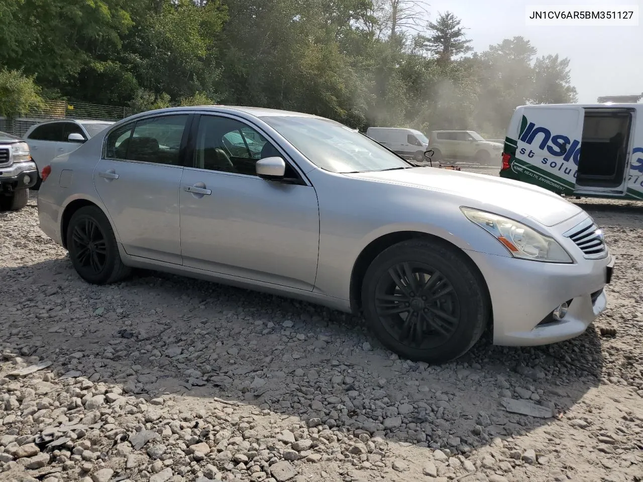 2011 Infiniti G37 VIN: JN1CV6AR5BM351127 Lot: 70929194