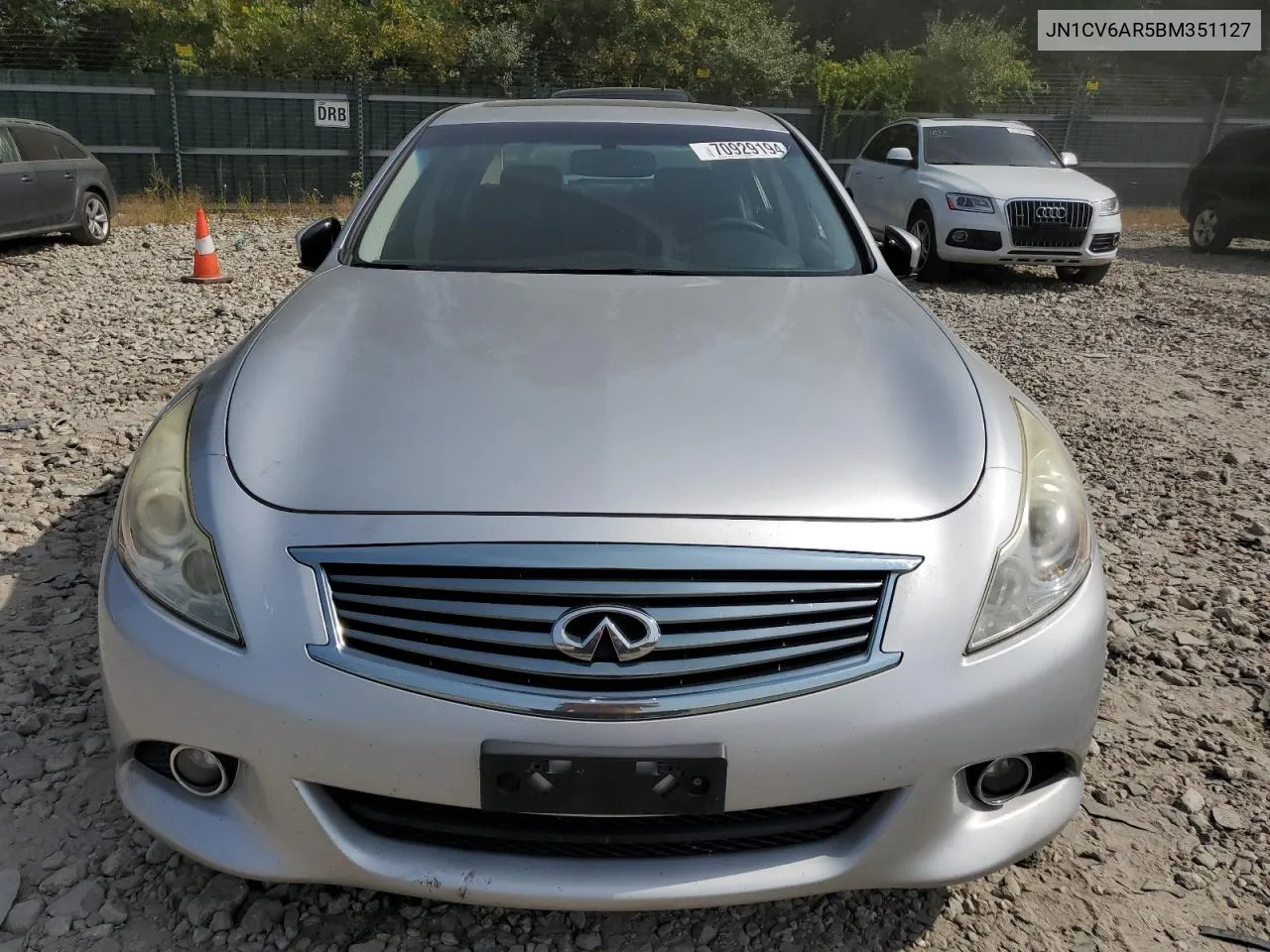 2011 Infiniti G37 VIN: JN1CV6AR5BM351127 Lot: 70929194