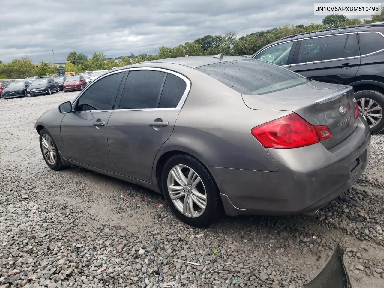 2011 Infiniti G37 Base VIN: JN1CV6APXBM510495 Lot: 71103334