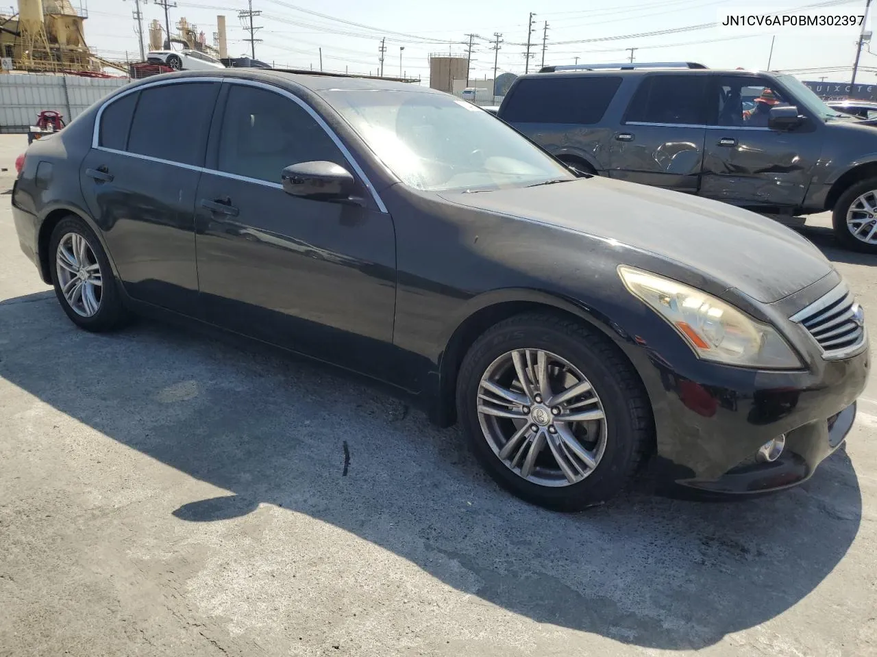 2011 Infiniti G37 Base VIN: JN1CV6AP0BM302397 Lot: 71449804