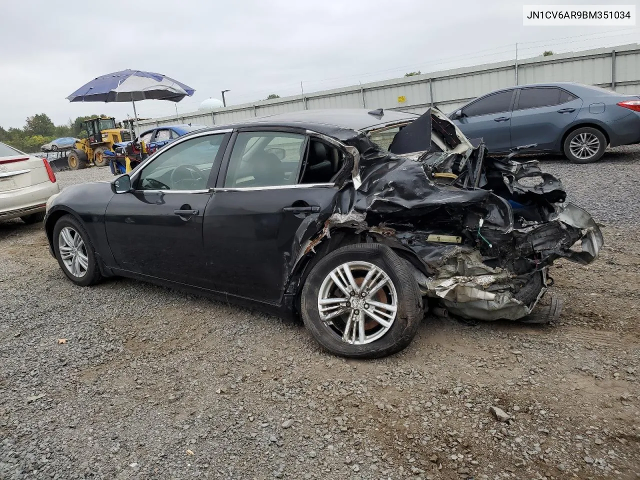 2011 Infiniti G37 VIN: JN1CV6AR9BM351034 Lot: 71464924