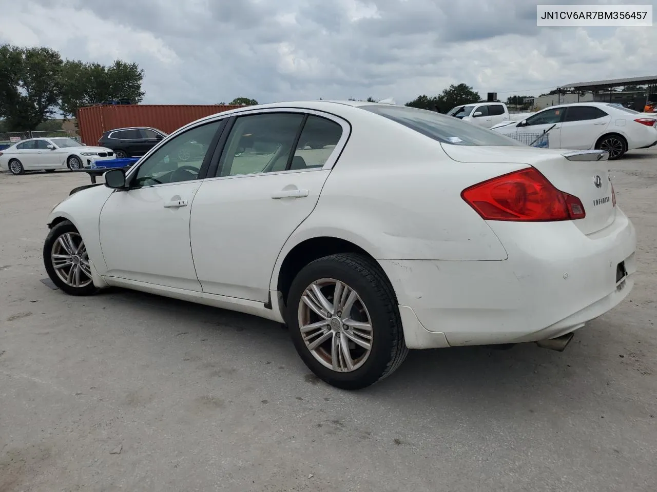 2011 Infiniti G37 VIN: JN1CV6AR7BM356457 Lot: 71524144