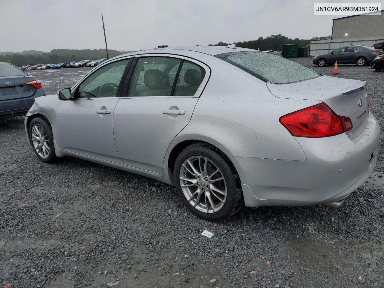 2011 Infiniti G37 VIN: JN1CV6AR9BM351924 Lot: 71769724