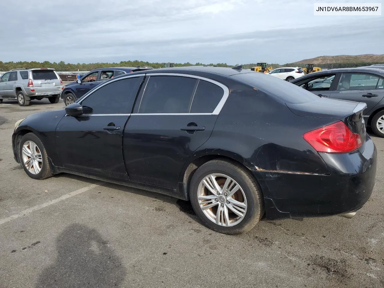 2011 Infiniti G25 VIN: JN1DV6AR8BM653967 Lot: 72413134