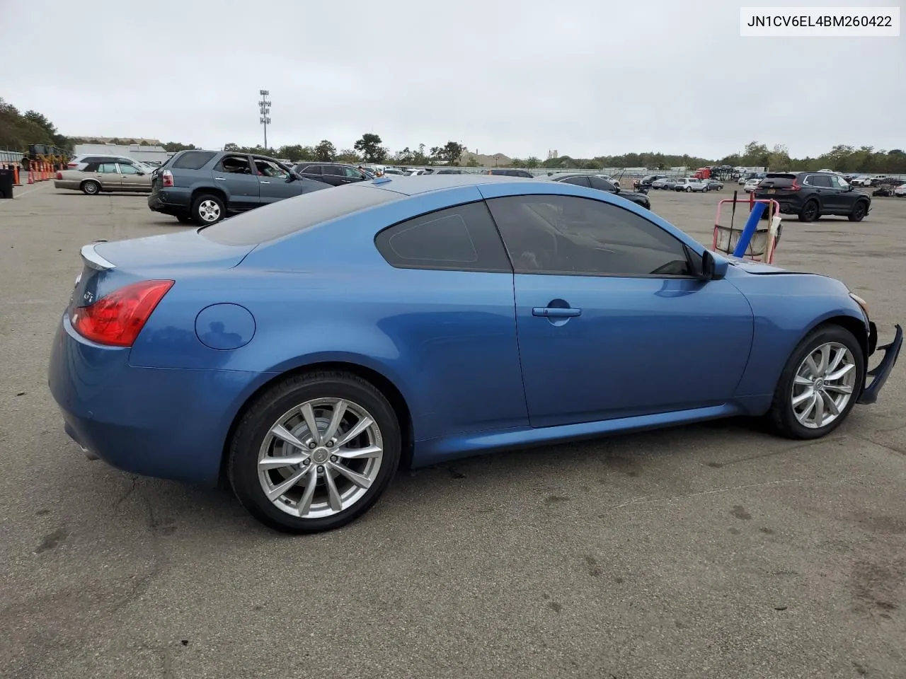 2011 Infiniti G37 VIN: JN1CV6EL4BM260422 Lot: 73284594