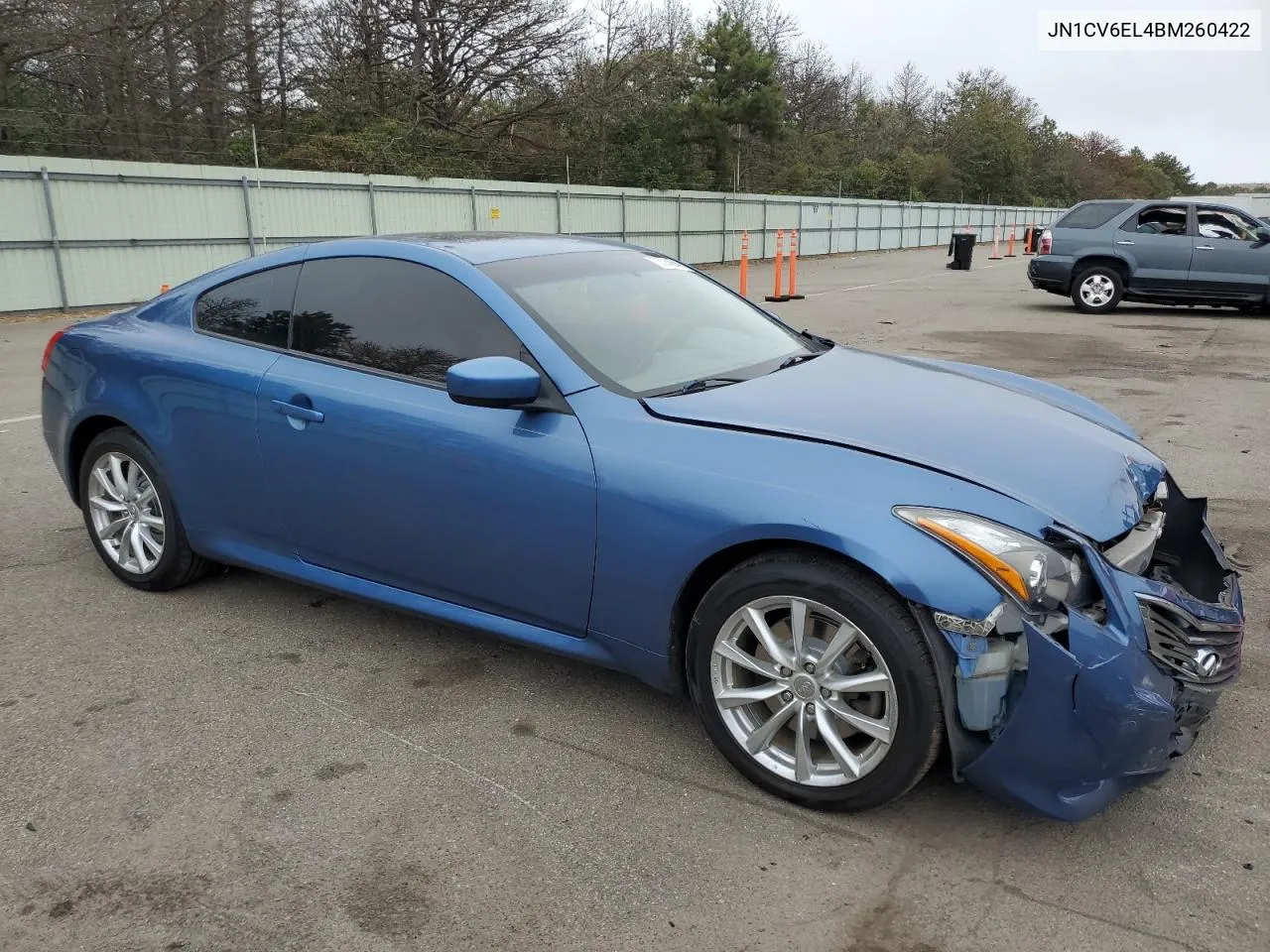 2011 Infiniti G37 VIN: JN1CV6EL4BM260422 Lot: 73284594