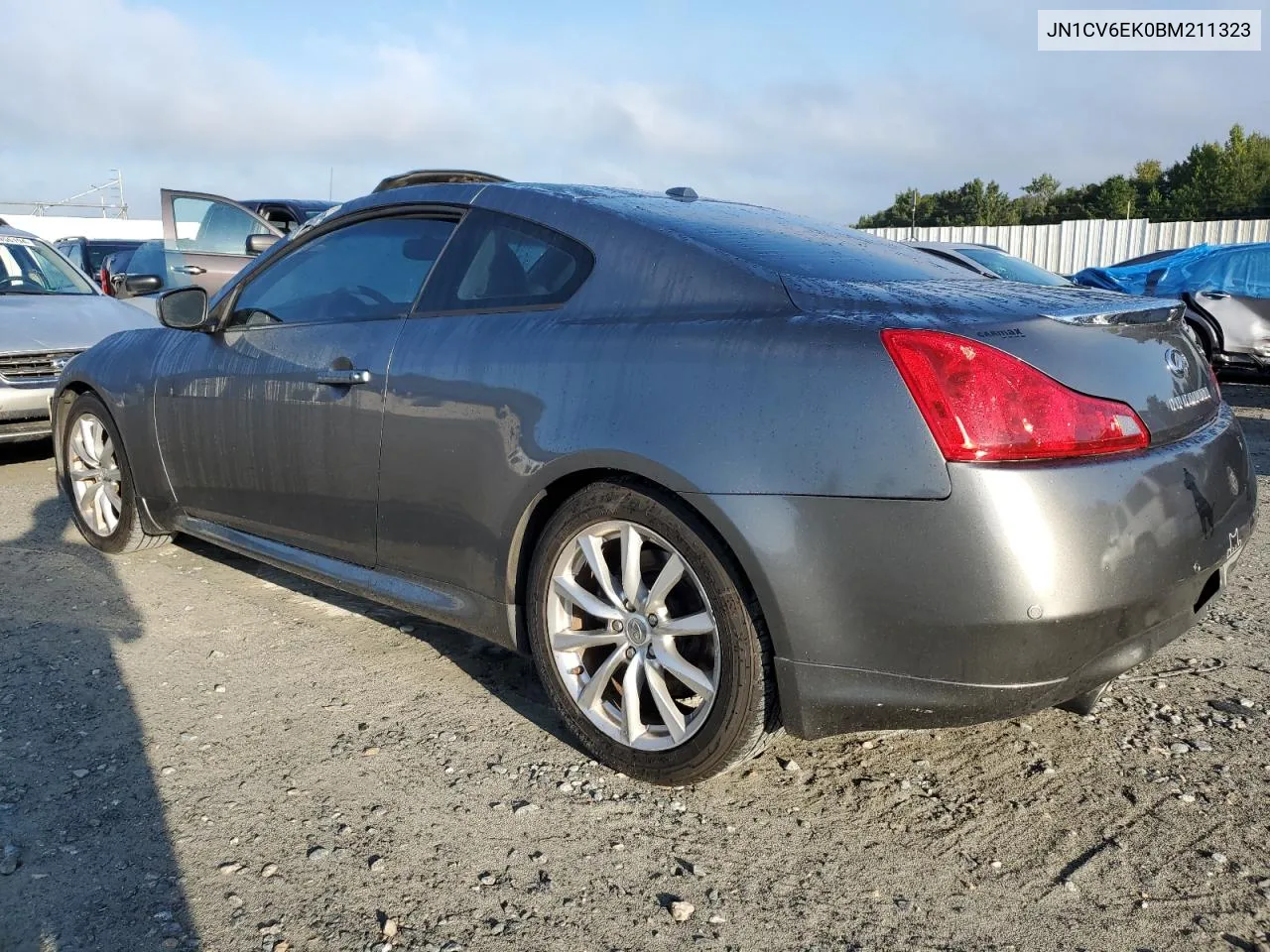 2011 Infiniti G37 Base VIN: JN1CV6EK0BM211323 Lot: 73486454