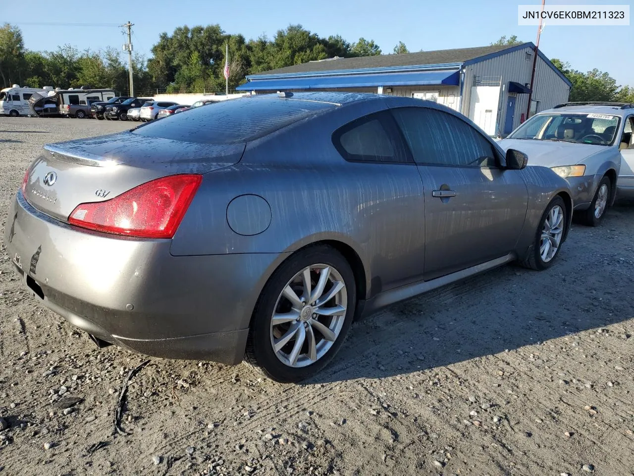 2011 Infiniti G37 Base VIN: JN1CV6EK0BM211323 Lot: 73486454