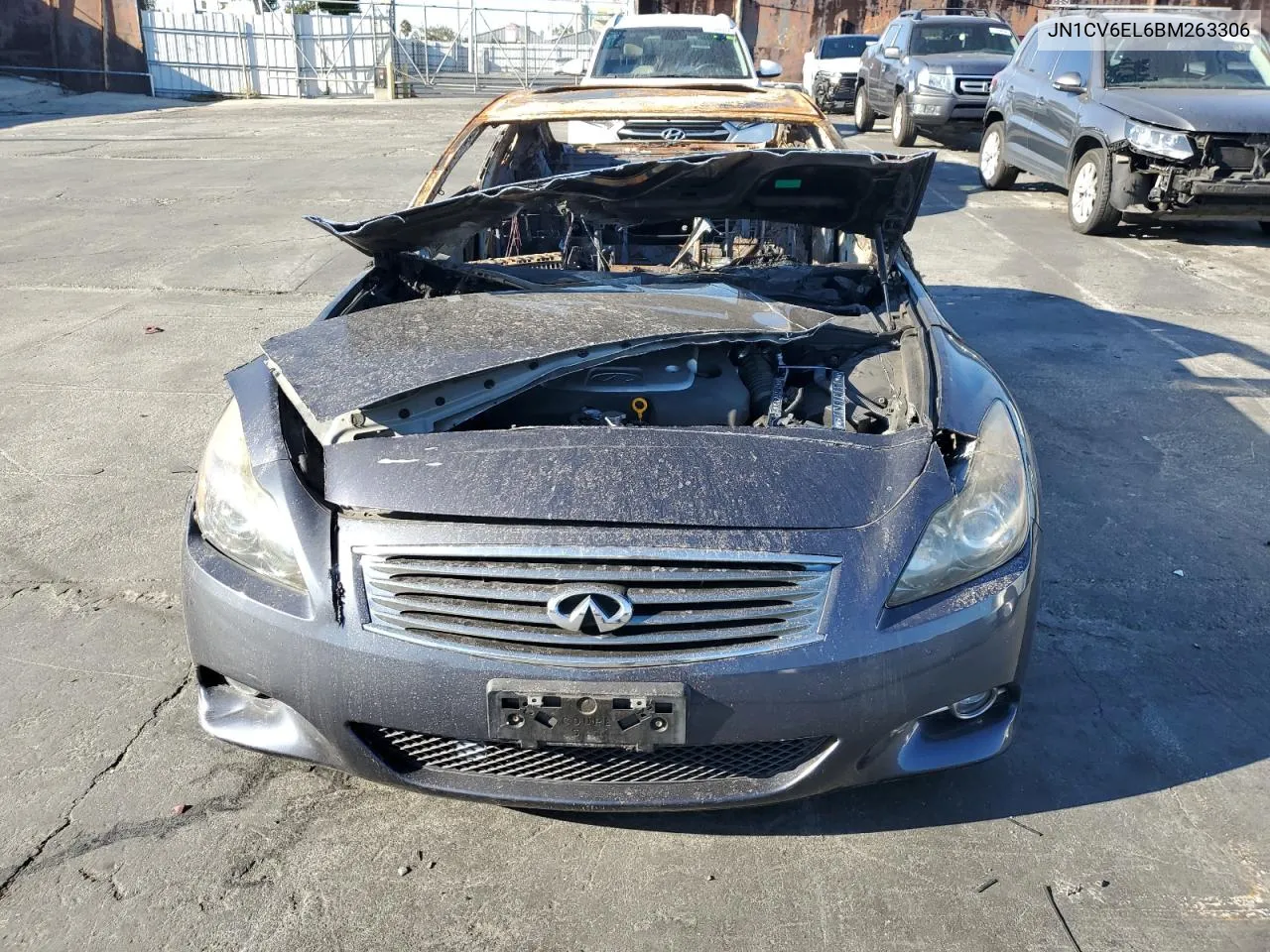 2011 Infiniti G37 VIN: JN1CV6EL6BM263306 Lot: 73533234