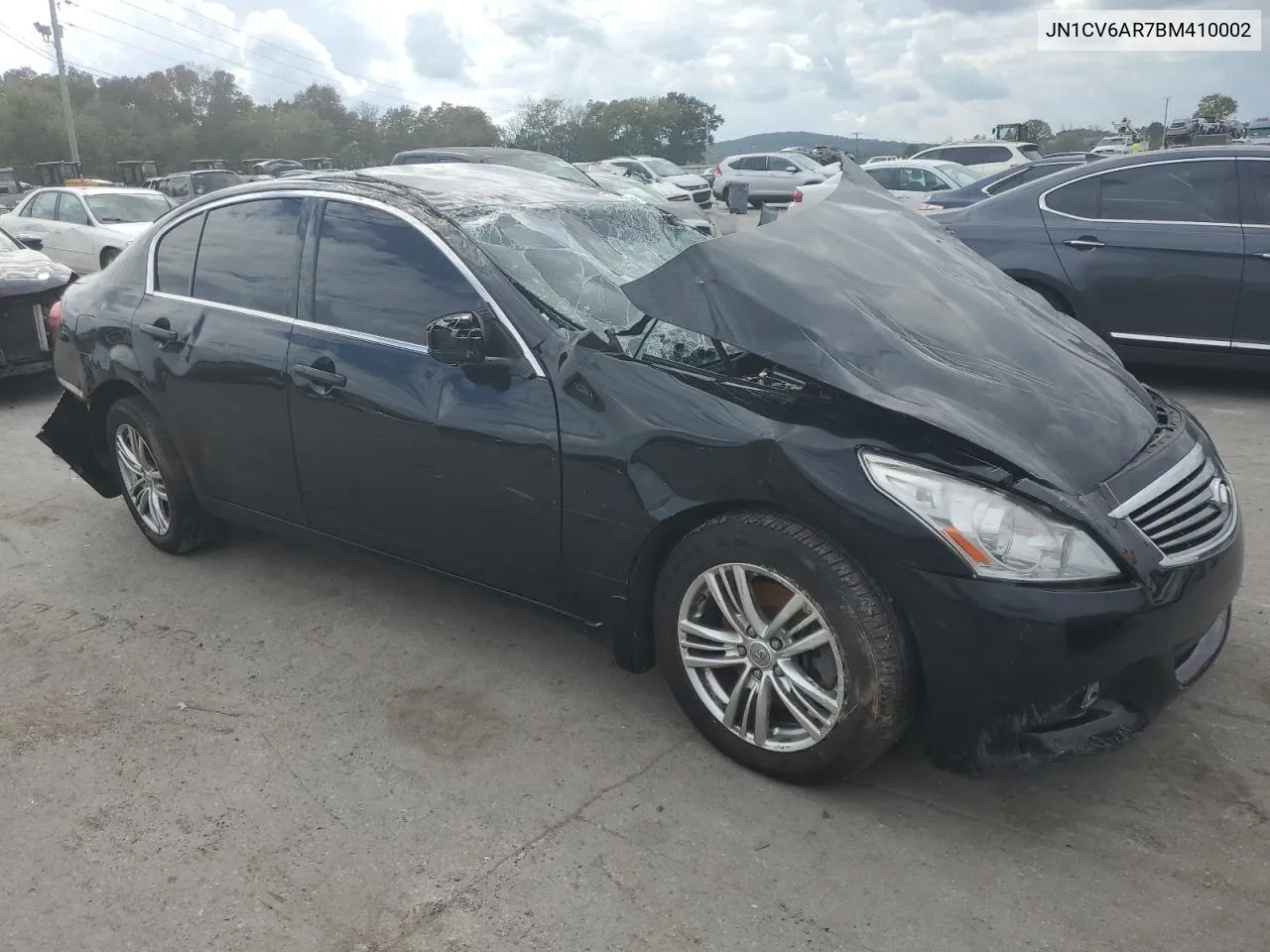 2011 Infiniti G37 VIN: JN1CV6AR7BM410002 Lot: 73679484