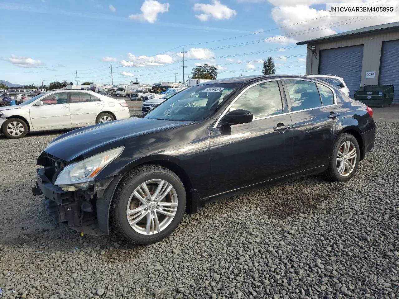 2011 Infiniti G37 VIN: JN1CV6AR3BM405895 Lot: 73799454