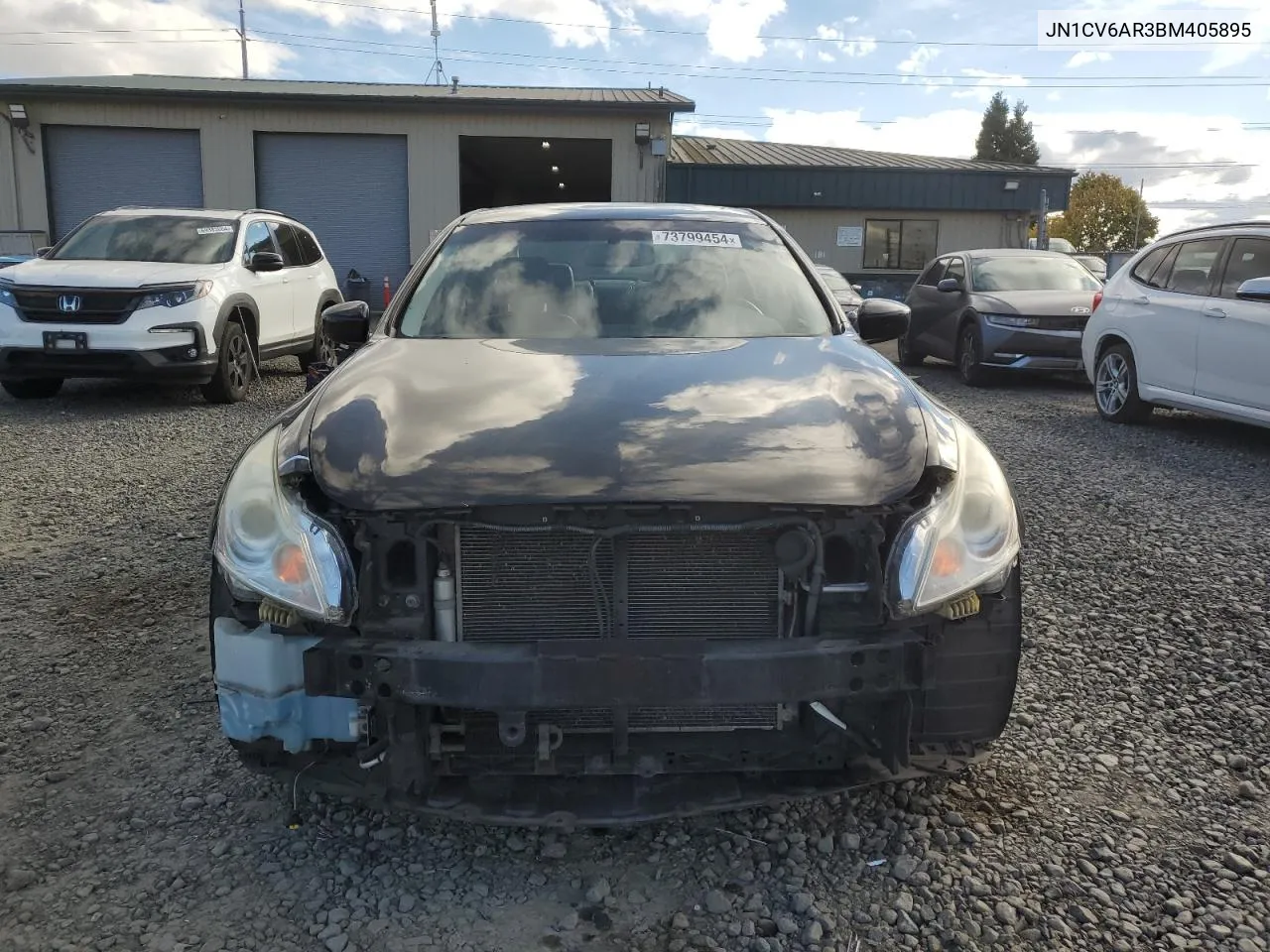 2011 Infiniti G37 VIN: JN1CV6AR3BM405895 Lot: 73799454