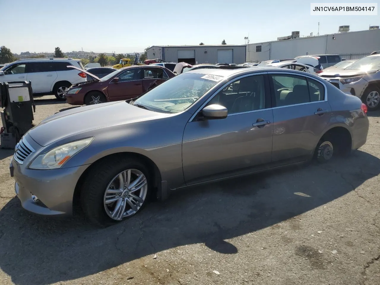 2011 Infiniti G37 Base VIN: JN1CV6AP1BM504147 Lot: 73895464