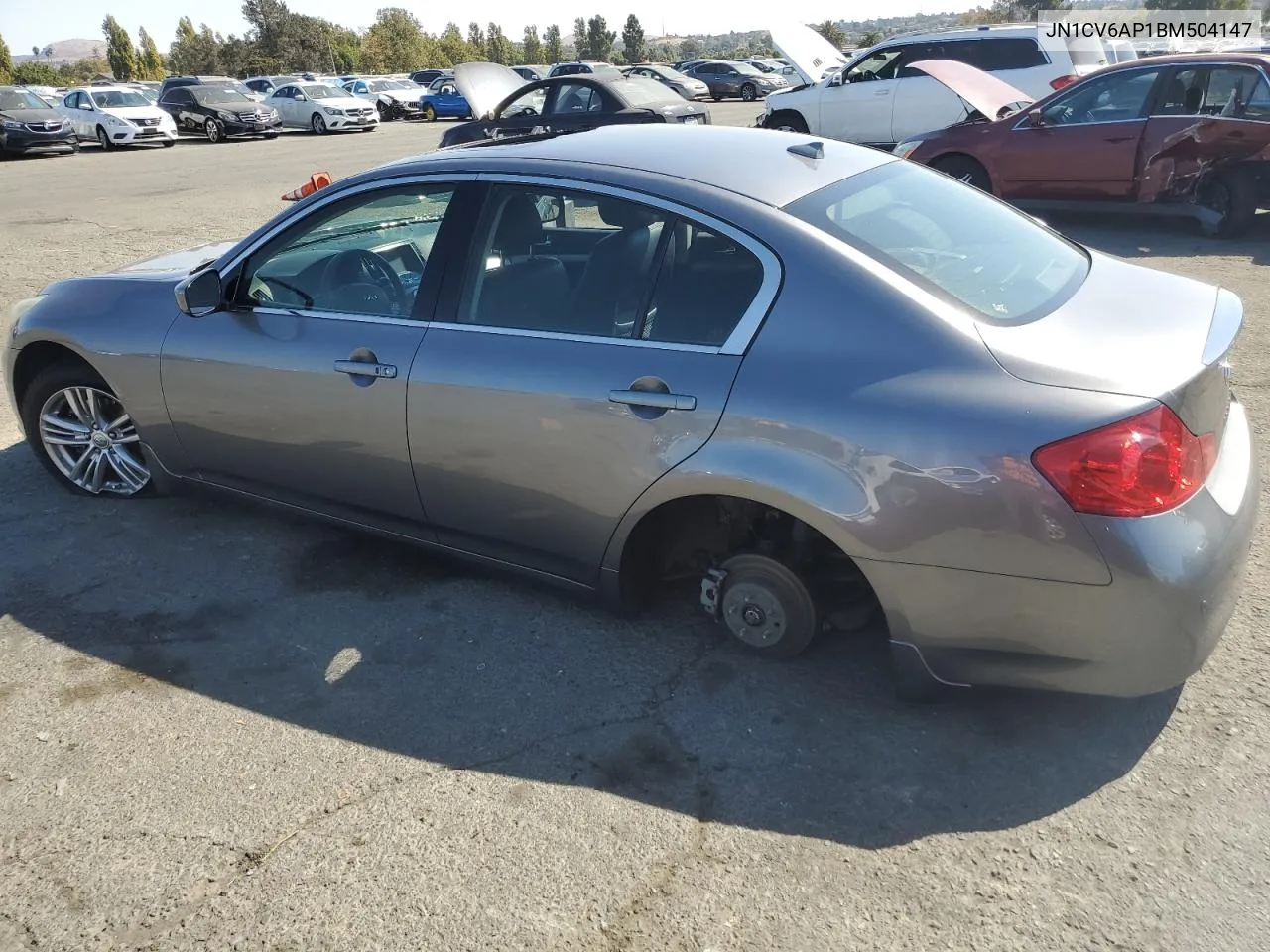 2011 Infiniti G37 Base VIN: JN1CV6AP1BM504147 Lot: 73895464