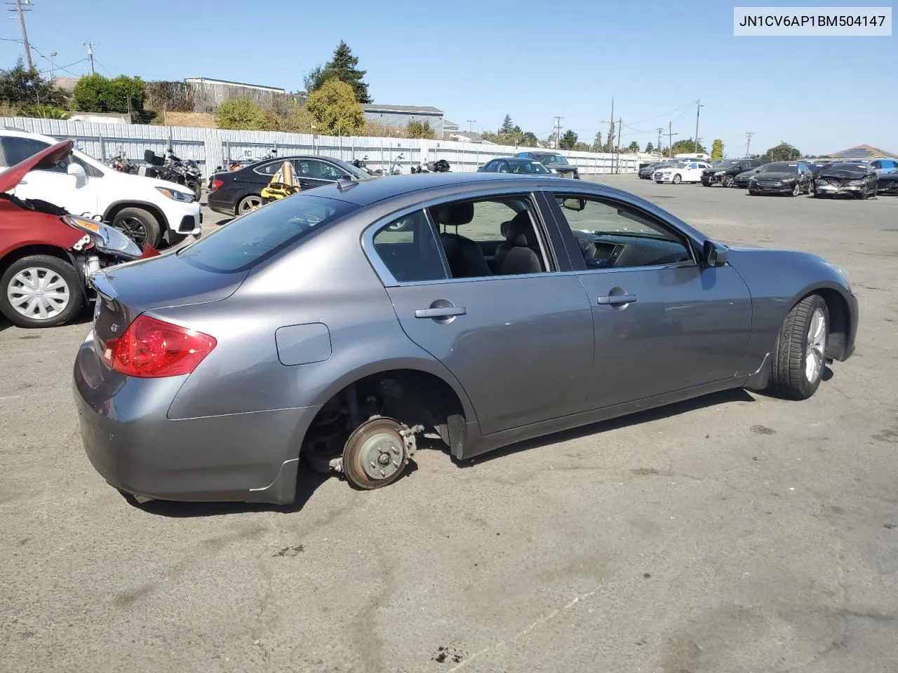 2011 Infiniti G37 Base VIN: JN1CV6AP1BM504147 Lot: 73895464