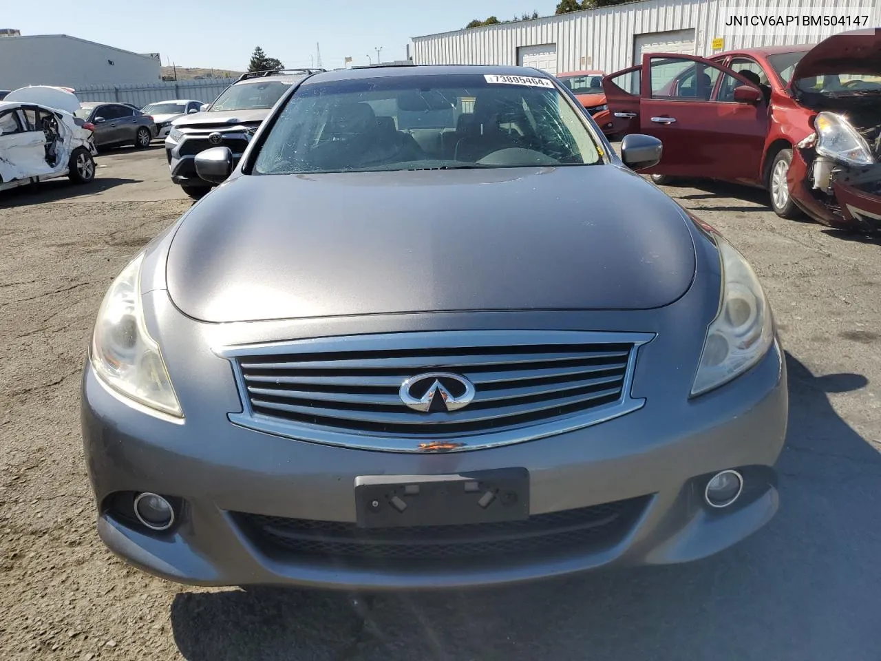 2011 Infiniti G37 Base VIN: JN1CV6AP1BM504147 Lot: 73895464