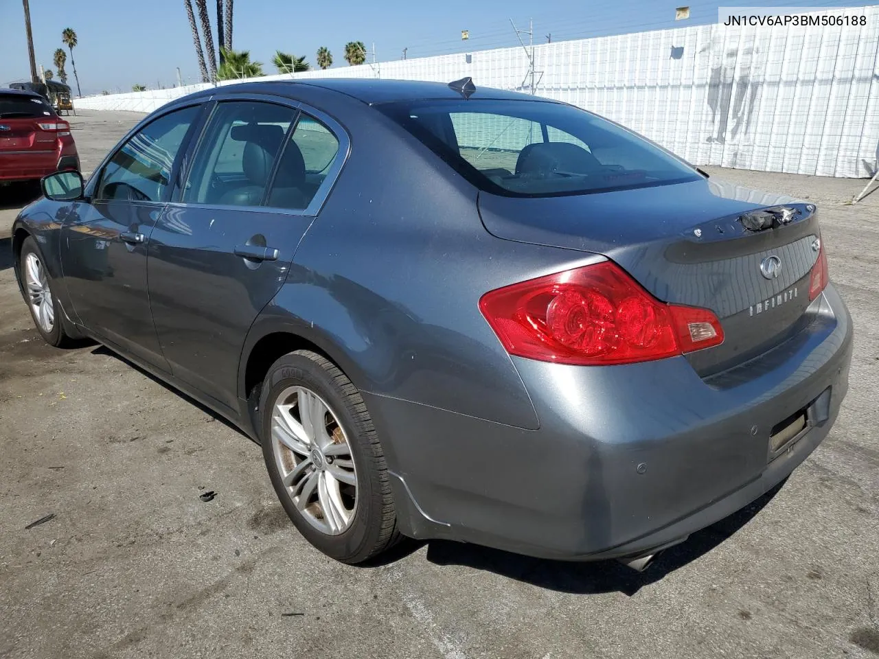 2011 Infiniti G37 Base VIN: JN1CV6AP3BM506188 Lot: 73982974