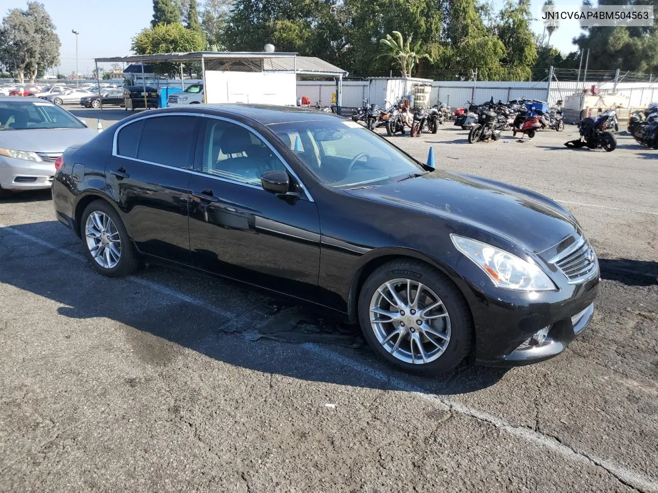 2011 Infiniti G37 Base VIN: JN1CV6AP4BM504563 Lot: 74042214