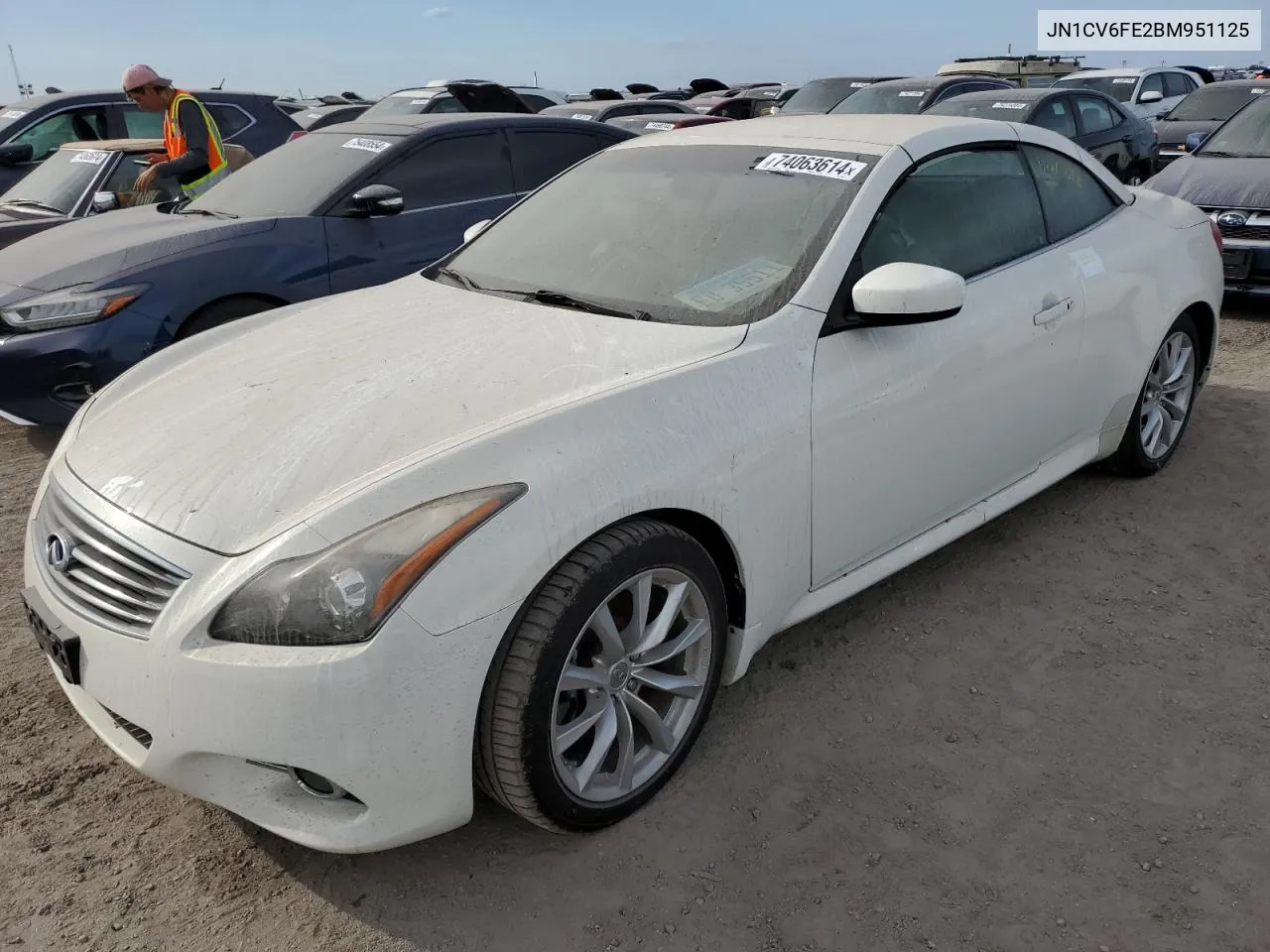 JN1CV6FE2BM951125 2011 Infiniti G37 Base