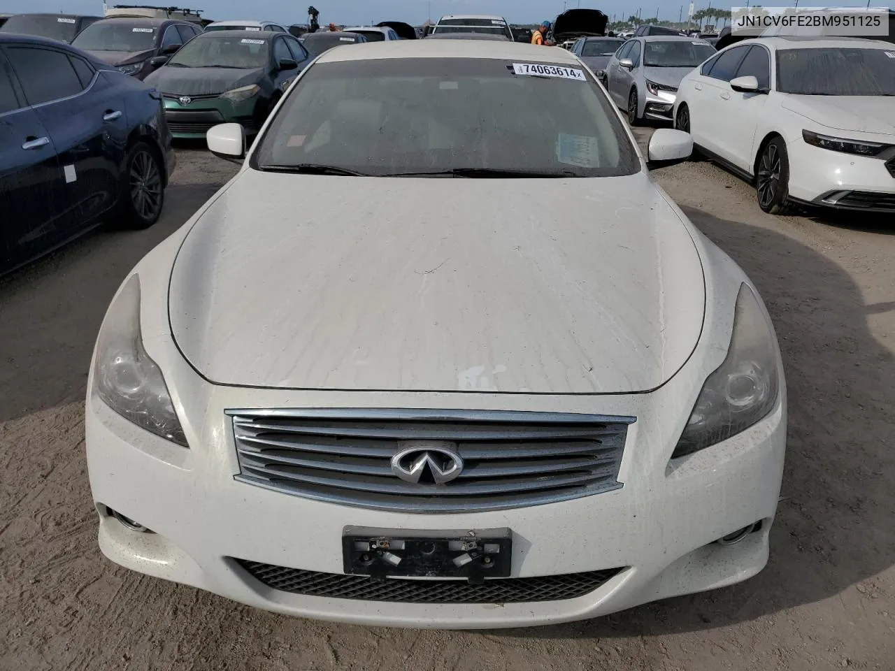 JN1CV6FE2BM951125 2011 Infiniti G37 Base