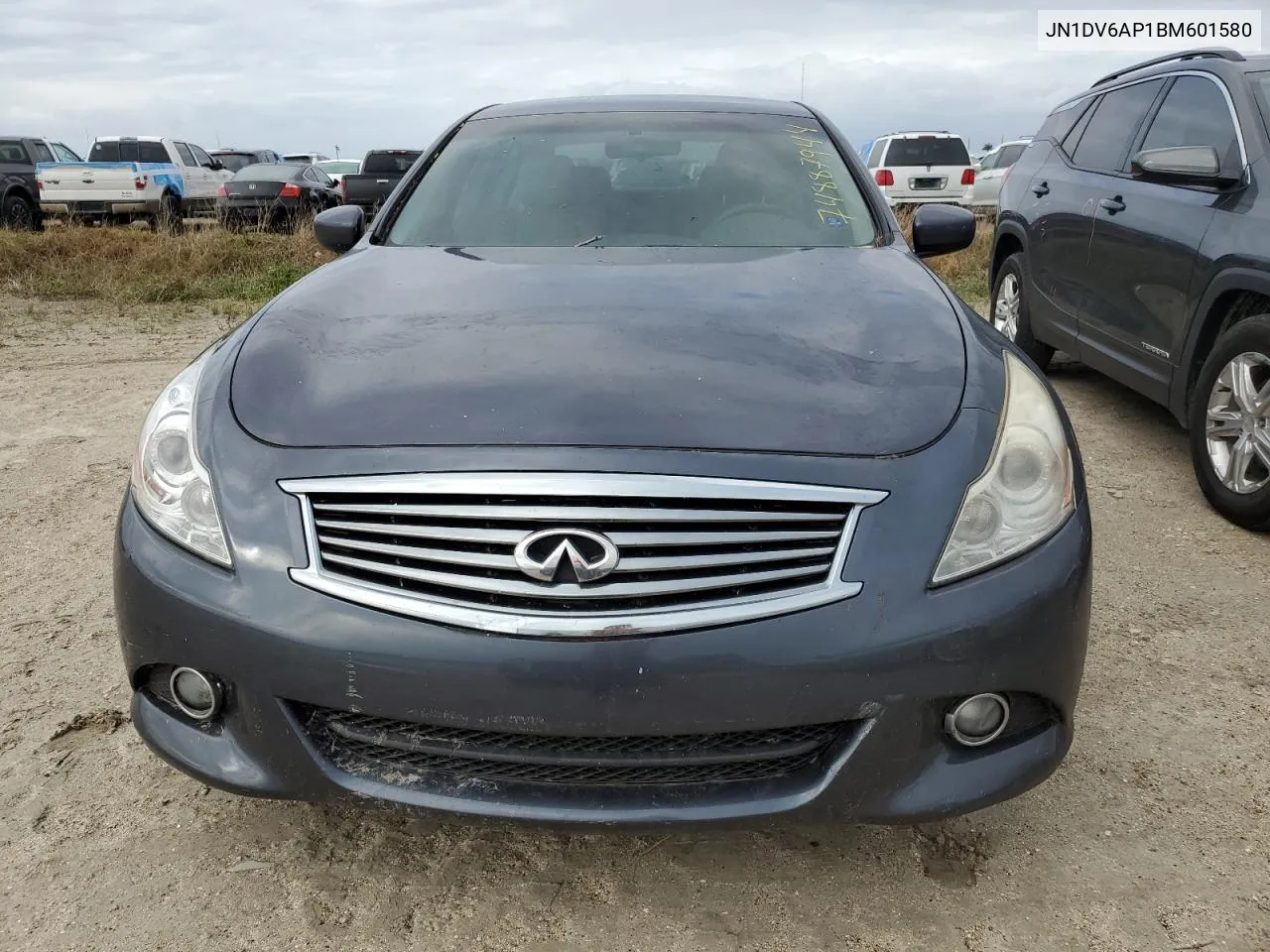 2011 Infiniti G25 Base VIN: JN1DV6AP1BM601580 Lot: 74887944